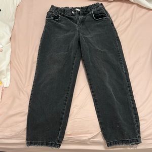 ZARA black denim jeans.